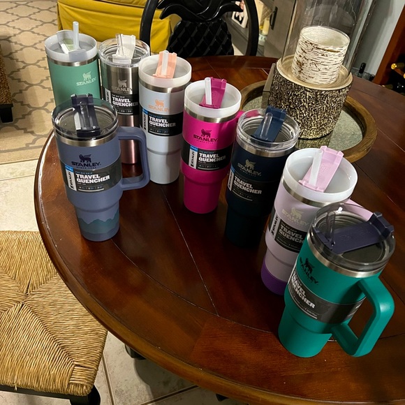 14 Edelstahl-Strohhalme Set Mit Bürsten – Wiederverwendbar, Perfekt Für Stanley Tumbler & Smoothies